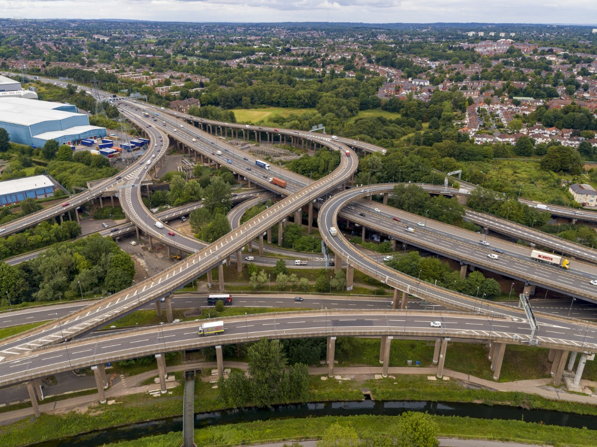 Major road works announced for Spaghetti Junction in Birmingham